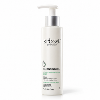 Sirbest Cleansing Oil – 2-in-1 Lotion & Makeup Remover