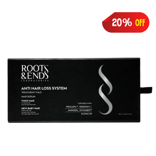 Roots & Ends Anti Hair Loss Vials 60 ML - Greenway Pharma | Hair Care & Skin Care Products in Egypt