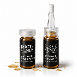 Roots & Ends Anti Hair Loss Vials 60 ML - Greenway Pharma | Hair Care & Skin Care Products in Egypt
