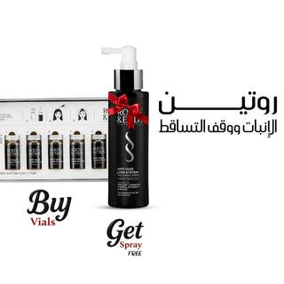 Roots & Ends Vials & Spray روتين الانبات ووقف التساقط - Greenway pharma