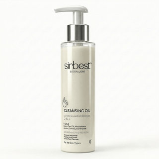 Sirbest Cleansing Oil – 2 - in - 1 Lotion & Makeup Remover - Greenway pharma