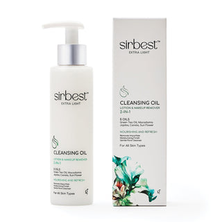 Sirbest Cleansing Oil – 2 - in - 1 Lotion & Makeup Remover - Greenway pharma