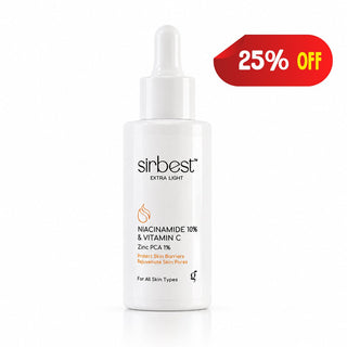 Sirbest Niacinamide Serum 10% + Vitamin C & Zinc PCA 1% - Greenway Pharma | Hair Care & Skin Care Products in Egypt