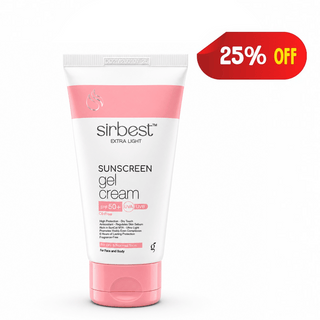 Sirbest Sunscreen Gel Cream SPF 50+ for Dry and Normal Skin 50 ml - Greenway Pharma | Hair Care & Skin Care Products in Egypt